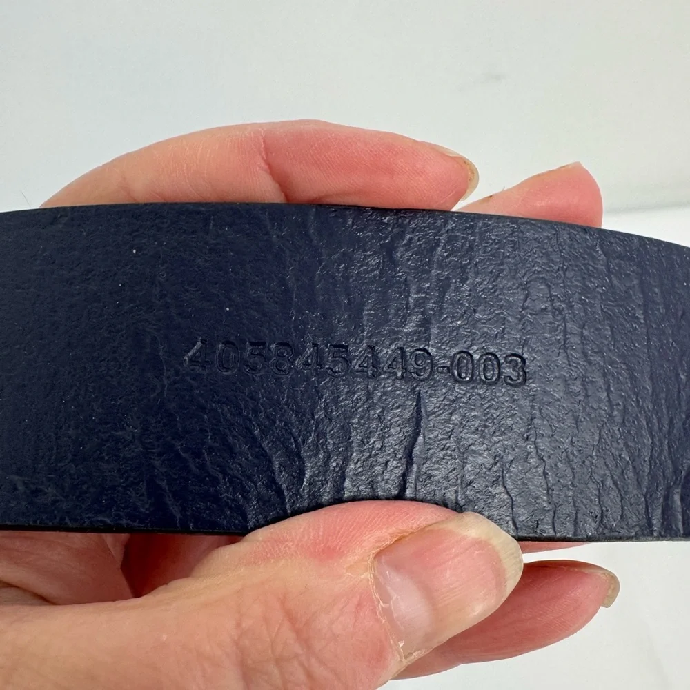 NWT POLO RALPH LAUREN US 32 Signature Pony Men's Leather Belt 1.5